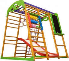 Дитячий спортивний комплекс для квартири SportBaby Карамелька Plus 7